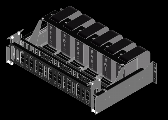 3U · Mac mini drawer — 3U drawer
